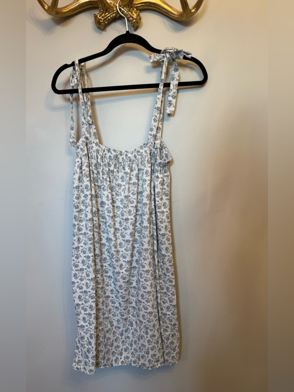 Rylee + Cru Floral Tie Strap Dress